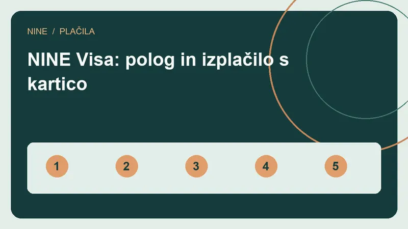 Visa: pot plačila v NINE