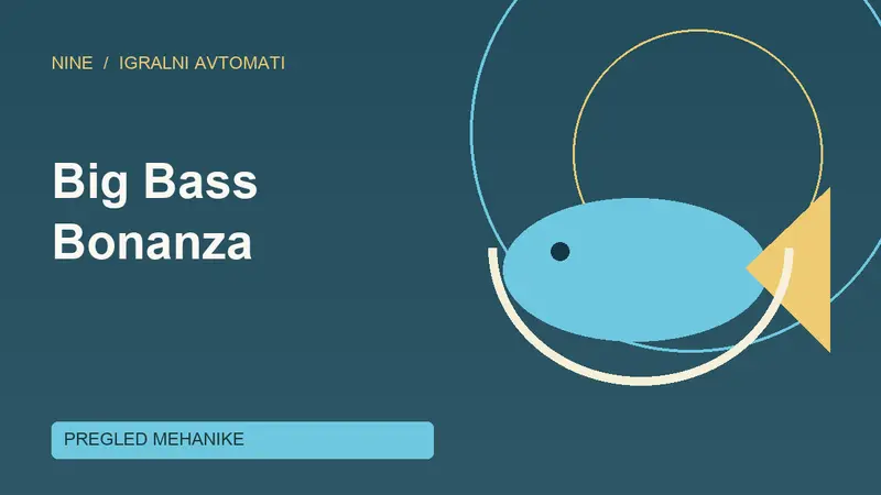Big Bass Bonanza: grafika mehanike