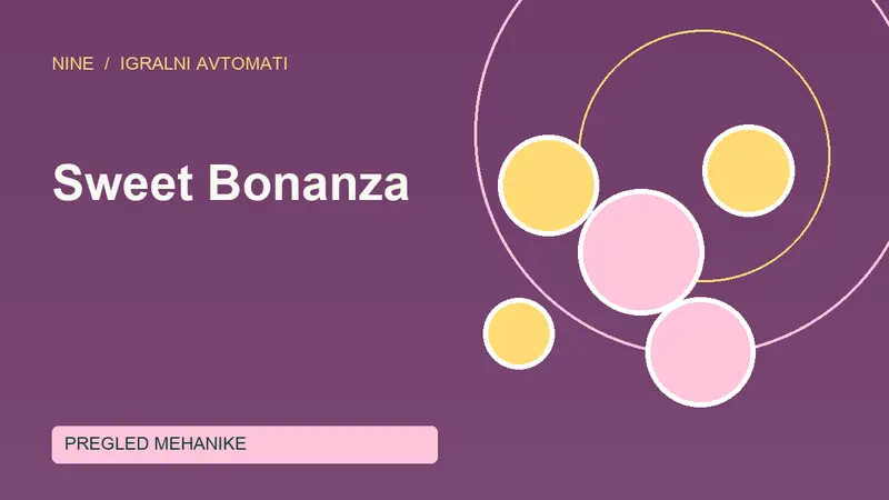 Sweet Bonanza: grafika mehanike